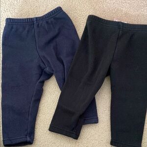 Carter's Black Leggings Comfortable Elastic Waistband